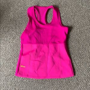 Hot pink tank top